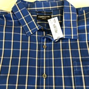 XXL long sleeve Claiborne slime fit dress shirt
